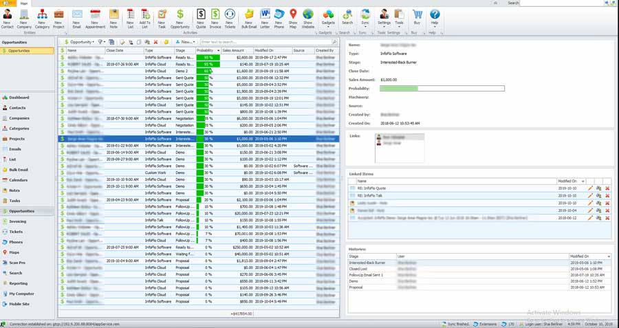 Stakeholder management software from InfoFlo