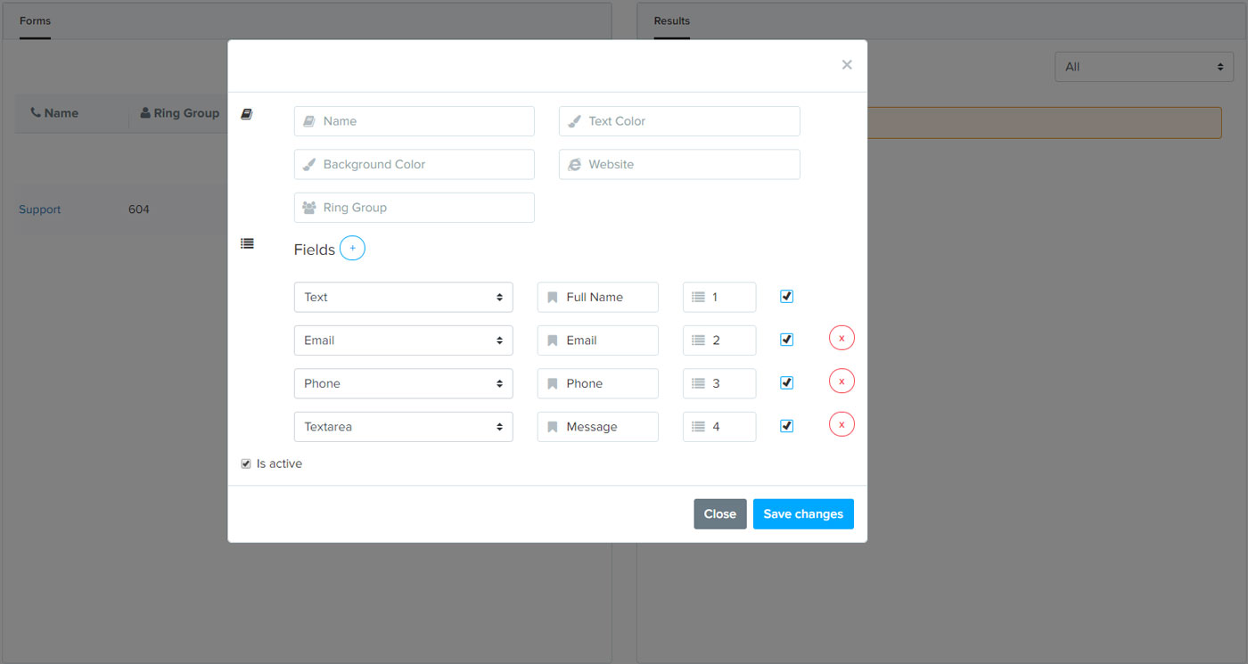 InfoFlo Talk Ticketing - Custom Fiels