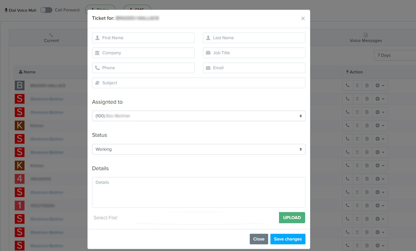 InfoFlo Talk Ticketing System